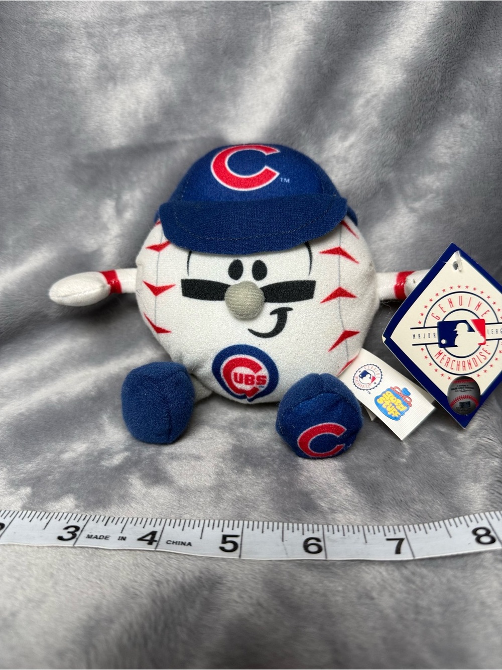 VTG Chicago Cubs Baseball Mascot Plush 7” Good Stuff MLB